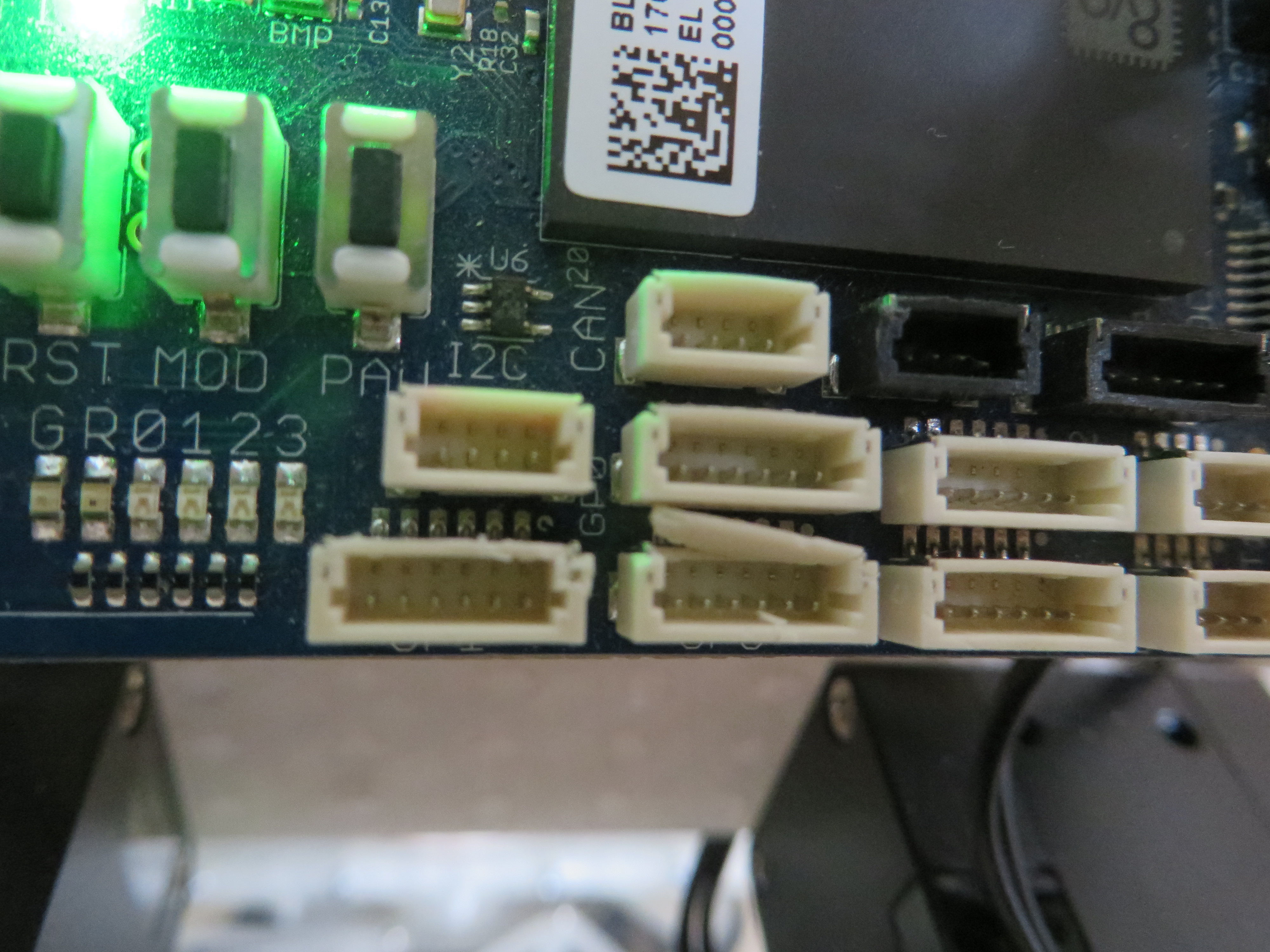 Broken connector on BeagleBone Blue