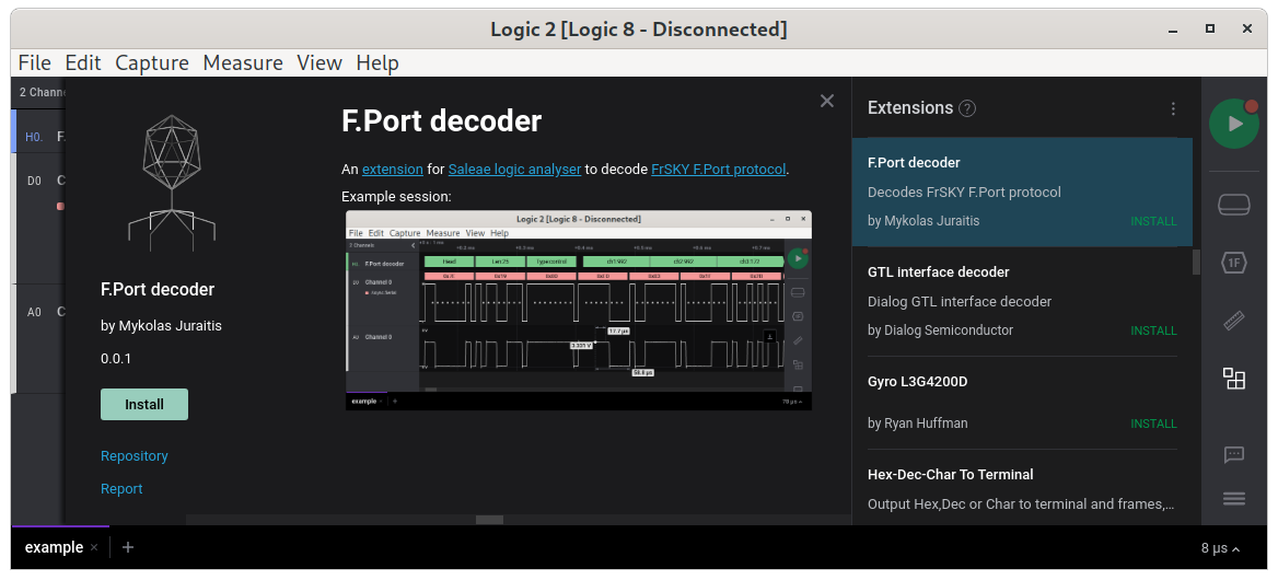 F.Port decoder extension