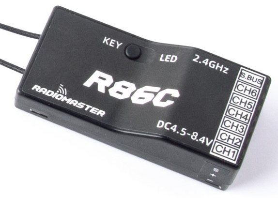 RadioMaster R86C-D8 6/8 Channel PWM/SBUS receiver